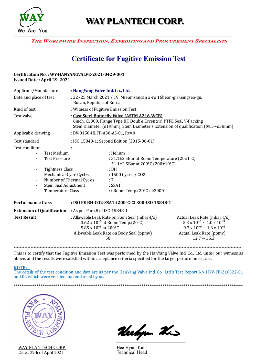 certification