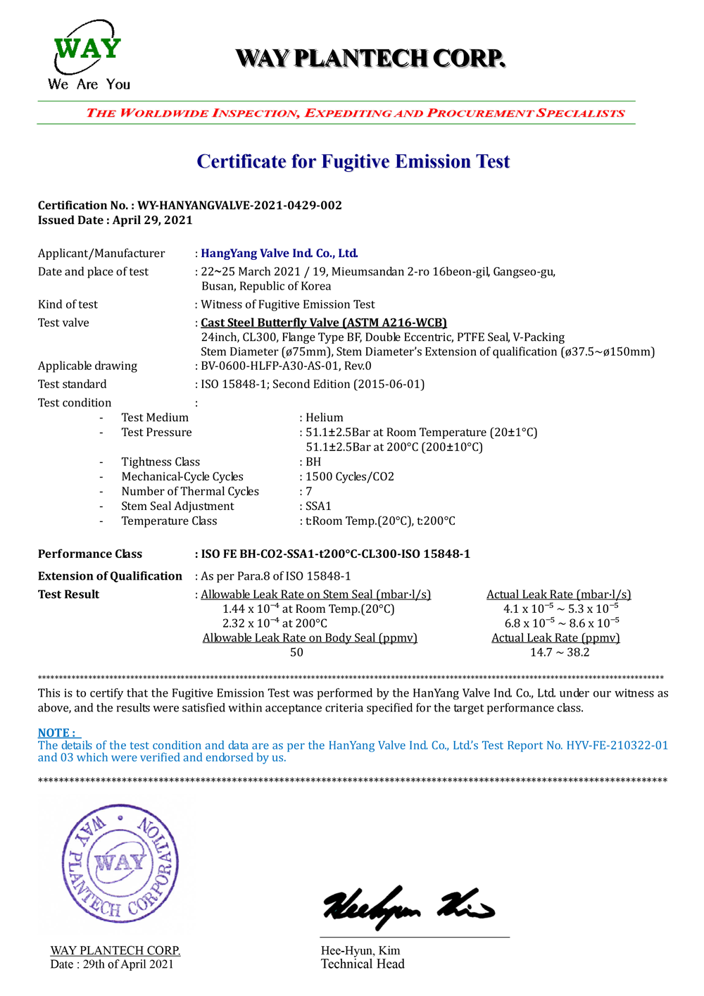 certification